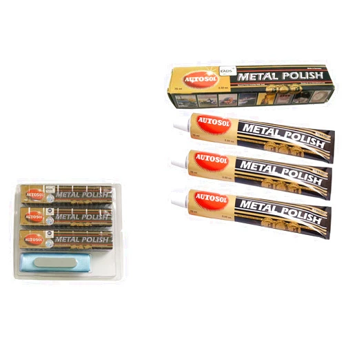 Previous Autosol Metal Polish 3 Packs Autosol Metal Polish 75ml/3.33oz for Car Metal Kitchen Cleaning Polishing Paste