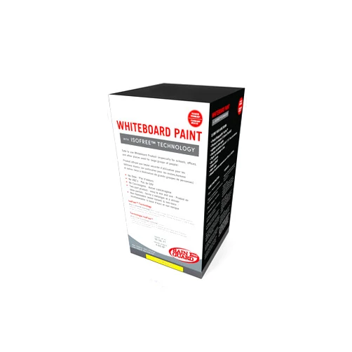 Rain Guard Water Sealers Whiteboard Paint White Gloss Quart Kit - 50sqft