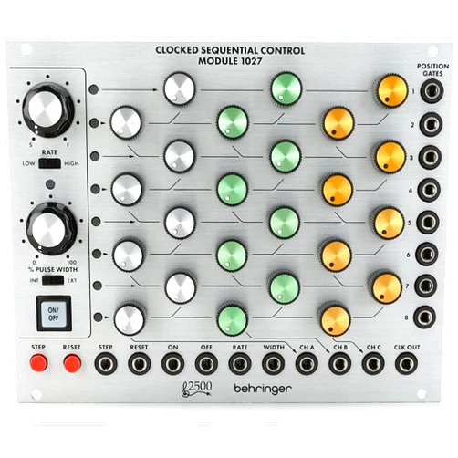 Behringer Clocked Sequential Control Module 1027 8-step Sequencer Eurorack Module