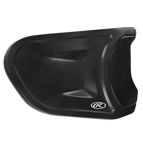 Rawlings | R-EXT COOLFLO Batting Helmet Face Guard | Fits all COOLFLO (RCFH) Helmet Models | Left-Hand Batter | Black
