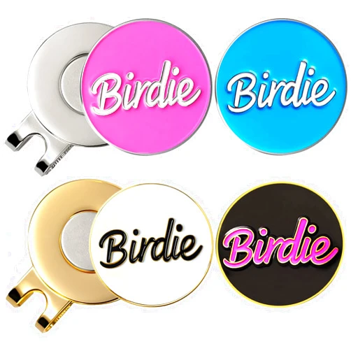 Adhere Golf Ball Markers Personlized Logo Enamel with A Strong Magnetic Hat Clips A Premium Golf Gifts for Golfer