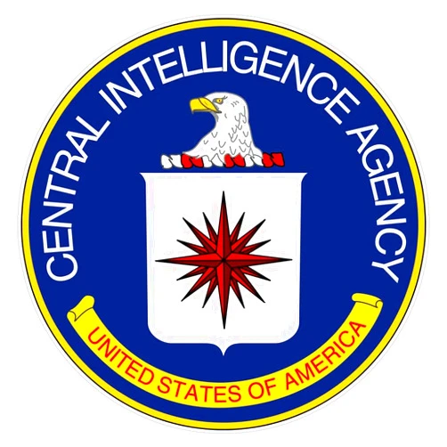 HOF Trading CIA Seal Central Intelligence Agency Vinyl Sticker Waterproof Decal Laptop Wall Window Bumper Sticker 5