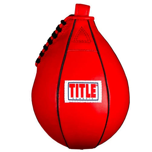 Title Boxing Title Classic Speed Bag, Red, 5