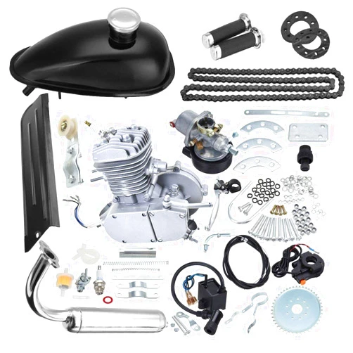 WPHMOTO Upgraded Complete 2-Stroke 80cc Motorized Bike Bicycle Cycle Petrol Gas Motor Engine Kit