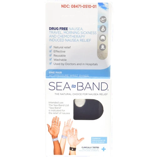 Sea-band Adult Wristband 2 Pairs