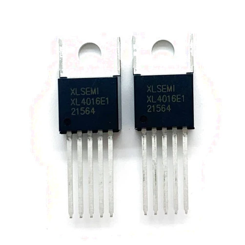 XYwsh 2PCS XL4016E1 XL4016 TO-220-5 DC-DC Converter 8A 180KHz 40V Buck IC Chip