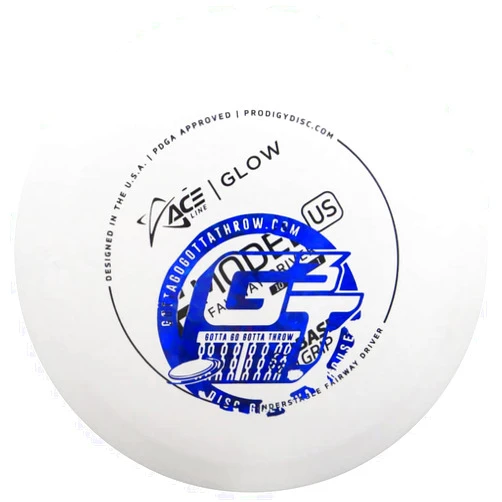 Prodigy Disc Factory Second Ace Line Glow Base Grip F Model US Fairway Driver Golf Disc [Colors and Hot Stamps Will Vary]