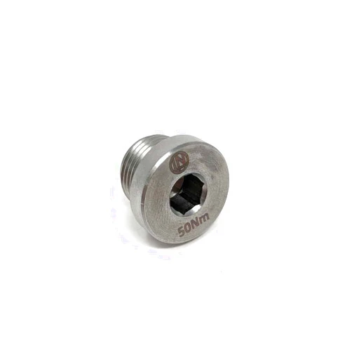 Ln Engineering Billet Stainless Steel Magnetic Engine Oil Drain Plug compatible with Porsche Boxster, Cayman, 911, Panamera, & Cayenne Models - 106-07