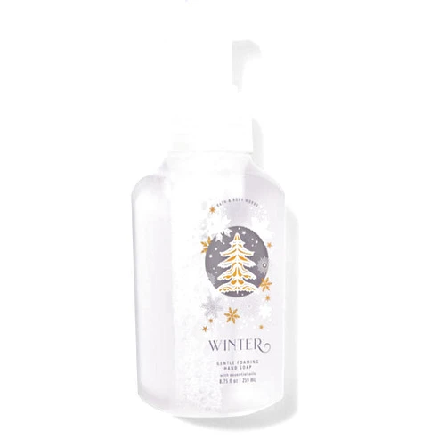 White Barn Candle Company Bath and Body Works Gentle Foaming Hand Soap w/Essential Oils- 8.75 fl oz - Winter 2020 - Many Scents! (Winter)