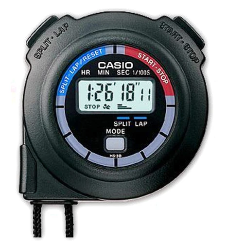 Casio Handheld Stopwatch Timer Model HS-3V-1R by Casio