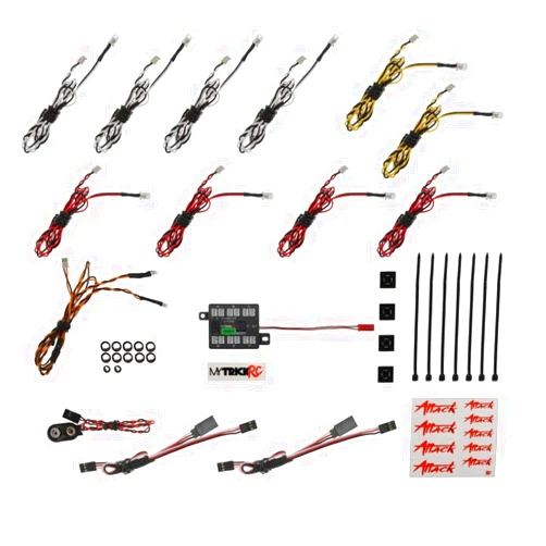 MyTrickRC AS1200 Attack Super 1200 Light Bar Kit- 1-Drift-X Controller with