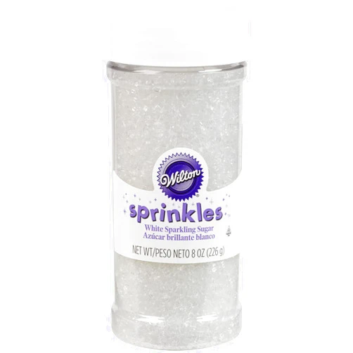 Wilton Sugar Sprinkles 8oz-White