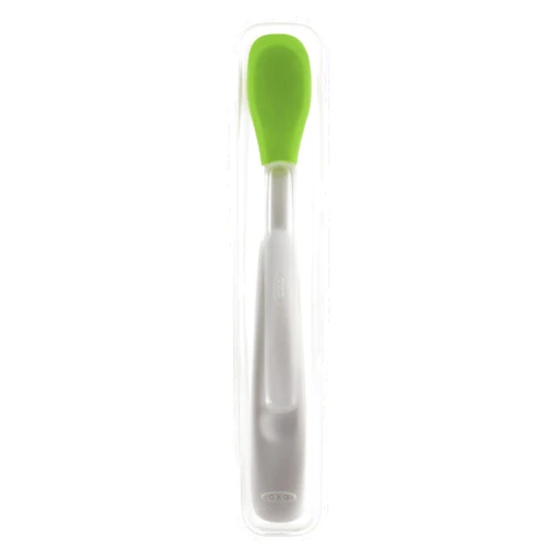 OXO Tot On-the-Go Feeding Spoon with Travel Case- Green