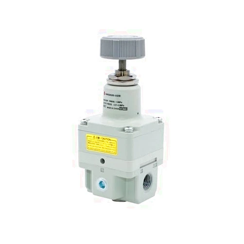TNEHOD 1/4 Inch Rc Air Pressure Regulator 1/4 Inch 0.005-0.8Mpa 4.4L/min Air Consumption Reliable Performance High-Precision (Without Pressure Gauge, Pressure:0.005~0.2Mpa)