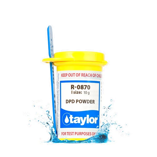 Taylor Technologies R-0870-I DPD Powder for Swimming Pool, 10gm