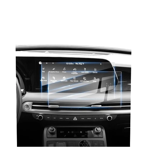 Karltys 2 Pack 2023 2024 2025 Palisade Screen Protector for Hyundai Palisade 12.3-Inch Display, 9H Tempered Glass for 2025 Palisade Accessories Touchscreen Cover Anti Glare Anti Scratch