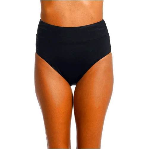 La Blanca Women's Standard Island Goddess Cinch Back High Waist Bottom