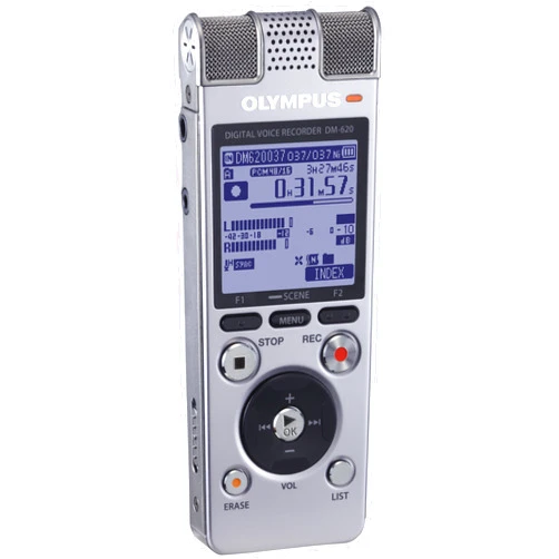 OM SYSTEM OM Digital Solutions 142665 DM-620 SLV Voice Recorder
