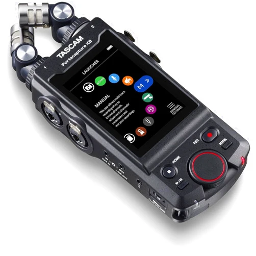 TASCAM Portacapture X8 32-bit 8-Channel Multitrack Field Recorder