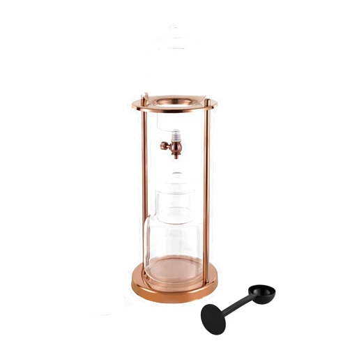 BILPIKOGoo Ice Cold Brew Dripper Coffee Maker, 600 ml Luxury Iced Coffee Maker, Dripper Coffee Maker, Iced Coffee Maker for Kitchen Home Office Cold Brew Maker