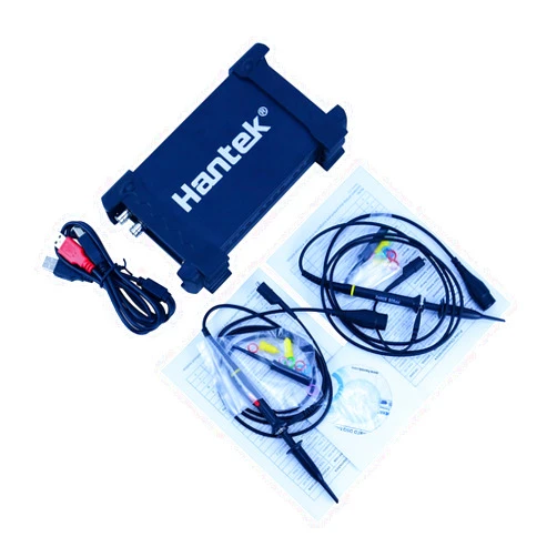Hantek PC USB Digital Oscilloscope 2 Channels 20Mhz Handheld Portable Osciloscopio 48MS/s Sample Rate 6022BE