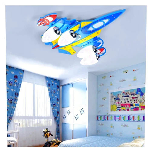 Generic Chandelier Light, Ceiliceiling Light Led Ceiling Light with Music Baby Room Girl Lamp Boy Room Ceiling Light for Kids Room Bedroom Children's Room Lamp Ceiling Light Cover