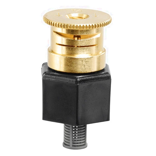 Orbit 54053 Shrub Head Sprinkler Adapter with Brass Quarter Pattern Spray Nozzle