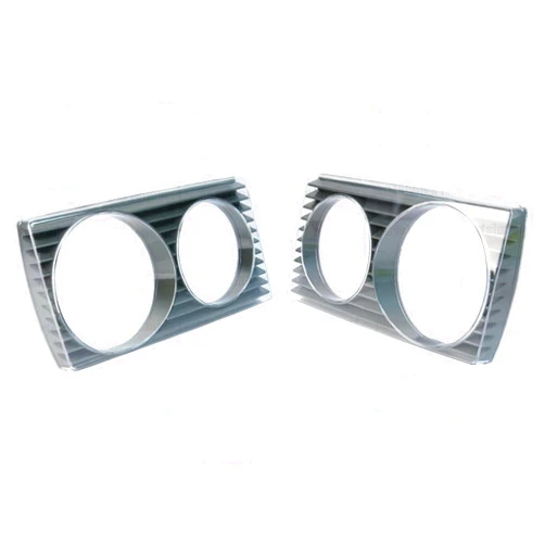 LAIPZ for Mercedes 240D 280E 300D 300TD 300CD Headlight Doors Covers Frames Bezel Set L+R