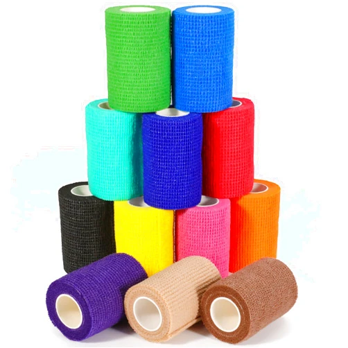 AZEN 12 Pack Self Adhesive Bandage Wrap, 3