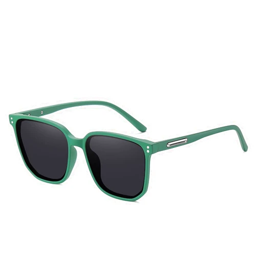 Generic Square Tr90 Frame Polarized Sunglasses for Mens Womens Retro Mirrored Lens Sun glasses for Driving Fishing