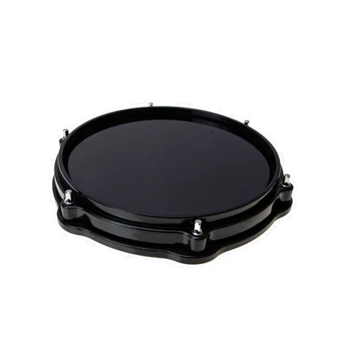 Milisten Dumb Drum Practice Mat Practice Pad Drum Pads Drum Dampener Drum Mute Pads Quiet Practice Drum Pad Dumb Drum Pad Drummer Basic Skills Practice Mat Drum Accessory Rubber Black