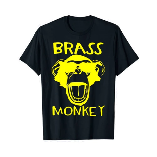 Brass Monkey - Funny Music T-Shirt