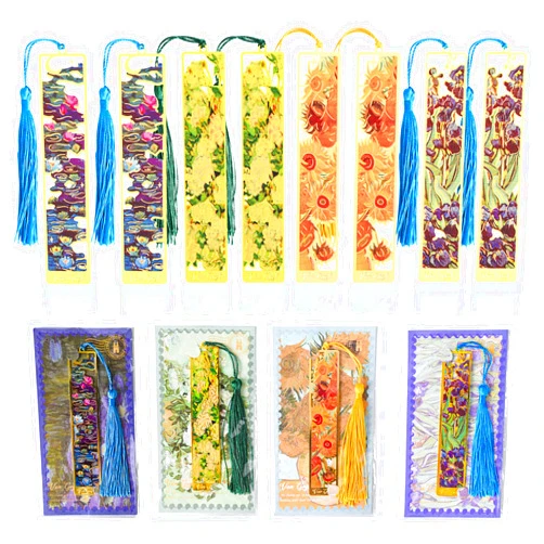 Ulema 12 Pieces Metal Bookmarks with Tassel, Golden Hollow Bookmark Bookmarks for Book Lovers Writers Readers Children Teens Men Women Adults Book Mark Students Gift