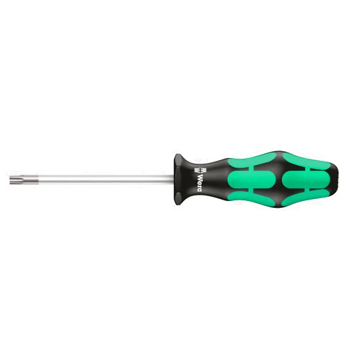 Wera 05028050001 Kraftform Plus 367 Torx HF Screwdriver, Holding Function, TX 10 Head, 3-1/8
