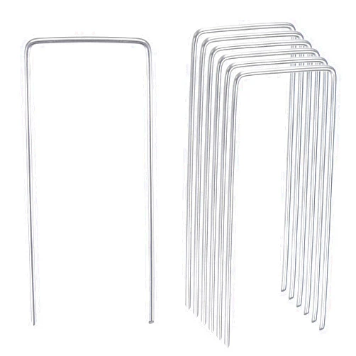 MECCANIXITY Garden Stakes Pins U Shape 4
