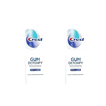 Crest Gum Detoxify Toothpaste, Deep Clean, 4.1 oz (116g) - Pack of 2