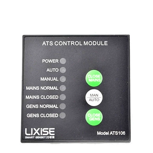 JZRYQJGJ ATS106 Diesel Generator ATS Controller Automatic Transfer Switch Panel Auto Manual Changeover USB LED Control Module