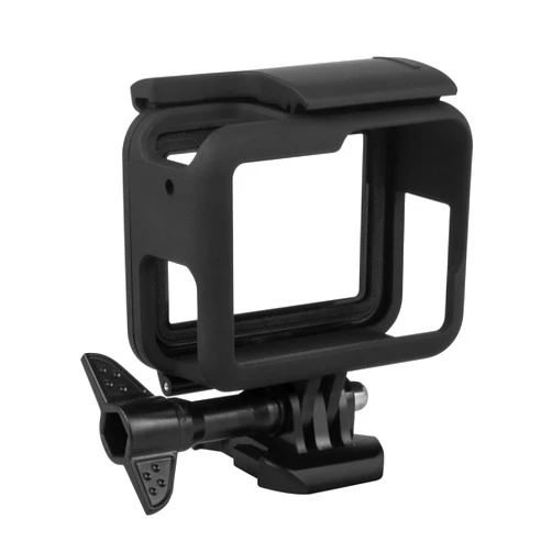 Kourpar Housing Case for GoPro Hero7 Black Frame Camera Mount Compatible with Go pro Hero 7 Silver Holder Frames for Hero7 White Grey Border Framed Hero 6 Blacks Cage Shell Fit a go-pro Hero 5
