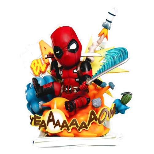 Beast Kingdom Marvel Deadpool Cut Off The Fourth Wall EA-039 Egg Attack Statue