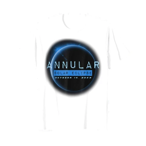 Annular Solar Eclipse 2023 Nevada Colorado Geophysicist T-Shirt