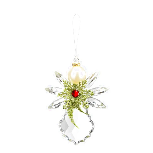 Ganz Crystal Expressions Pearl Angel Acrylic Ornament