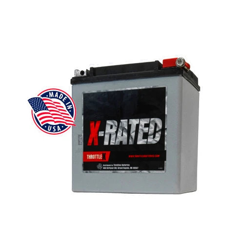 THROTTLEX HDX30L - MADE IN AMERICA - Harley Davidson, ATV and UTV Replacement Battery