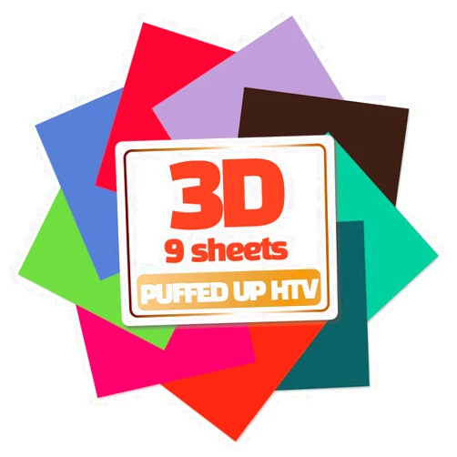 GIO-FLEX 3D Puff Vinyl Heat Transfer 10