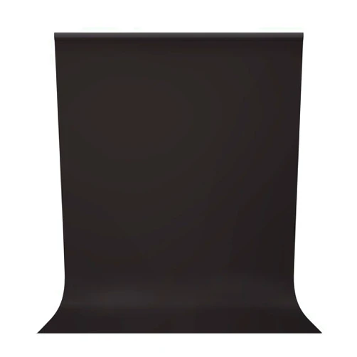 JS JULIUS STUDIO Julius Studio 10 x 16 feet Black Backdrop Background Screen for Photography, Video, Premium 150 GSM Higher Density Than Standard, Synthetic Fabric Soft & Silk Texture, Events, Party, JSAG784