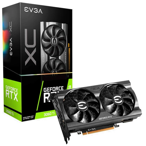 EVGA GeForce RTX 3060 Ti XC Gaming, 08G-P5-3663-KR, 8GB GDDR6, iCX3 Cooling, Metal Backplate