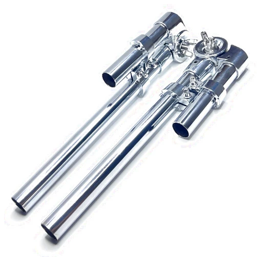 Tceapoo 2Pcs Tom Drum Holder Bracket, Percussion Stand Mount Tom Holder Musical Instrument Replacement Accessory, Tom Drum Holder Bracket for Tom Drum Percussion Instrument
