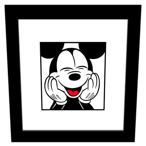 Trends International Gallery Pops Disney Mickey Mouse - Mickey Expressions - Happy Wall Art Wall Poster, 12