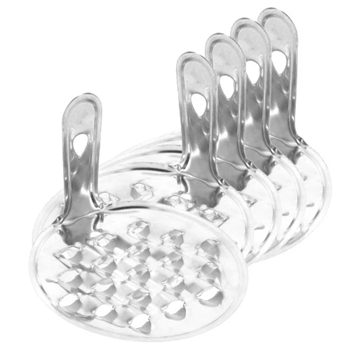 VOSAREA Bean Jelly Scraper, 5pcs Stainless Steel Jelly Scraping Scraper Spaetzle Maker Spaetzle Noodle Dumpling Maker Cheese Butter Food Grater Kitchen Tools