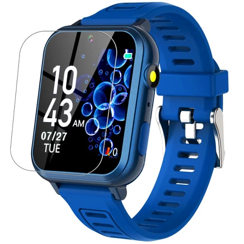 Wiszodet Kids Game Smart Watch, with 24 Games HD Touchscreen Video Camera Music Player Pedometer Flashlight Alarm Clock Storybook, Birthday Gifts for 5-12 Year Olds Boys Include Screen Protectors