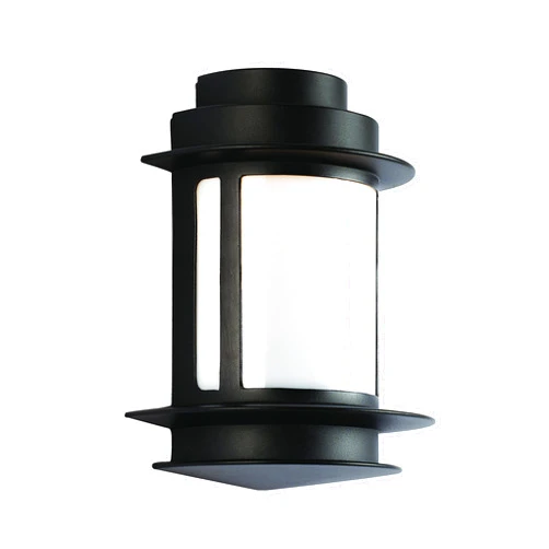 Trans Globe Lighting Trans Globe Imports 40301 BK Transitional One Light Wall Lantern from Bridgette Collection in Black Finish,